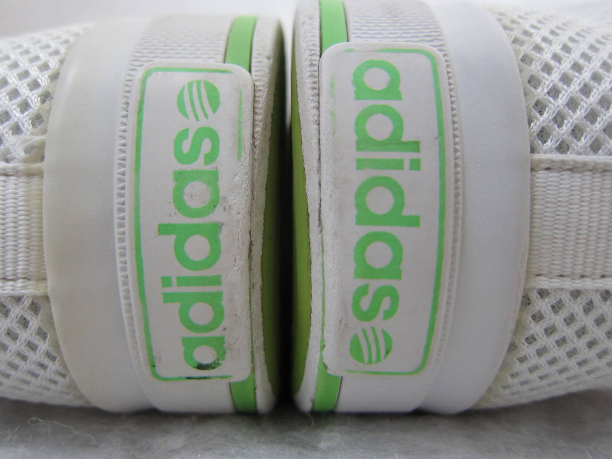 adidas NEODAILY MESH（アディダス ネオデイリーメッシュ）（F97747）　白/黒/蛍光黄緑　　26㎝　US8　　2015年製　　ok2311D_画像6