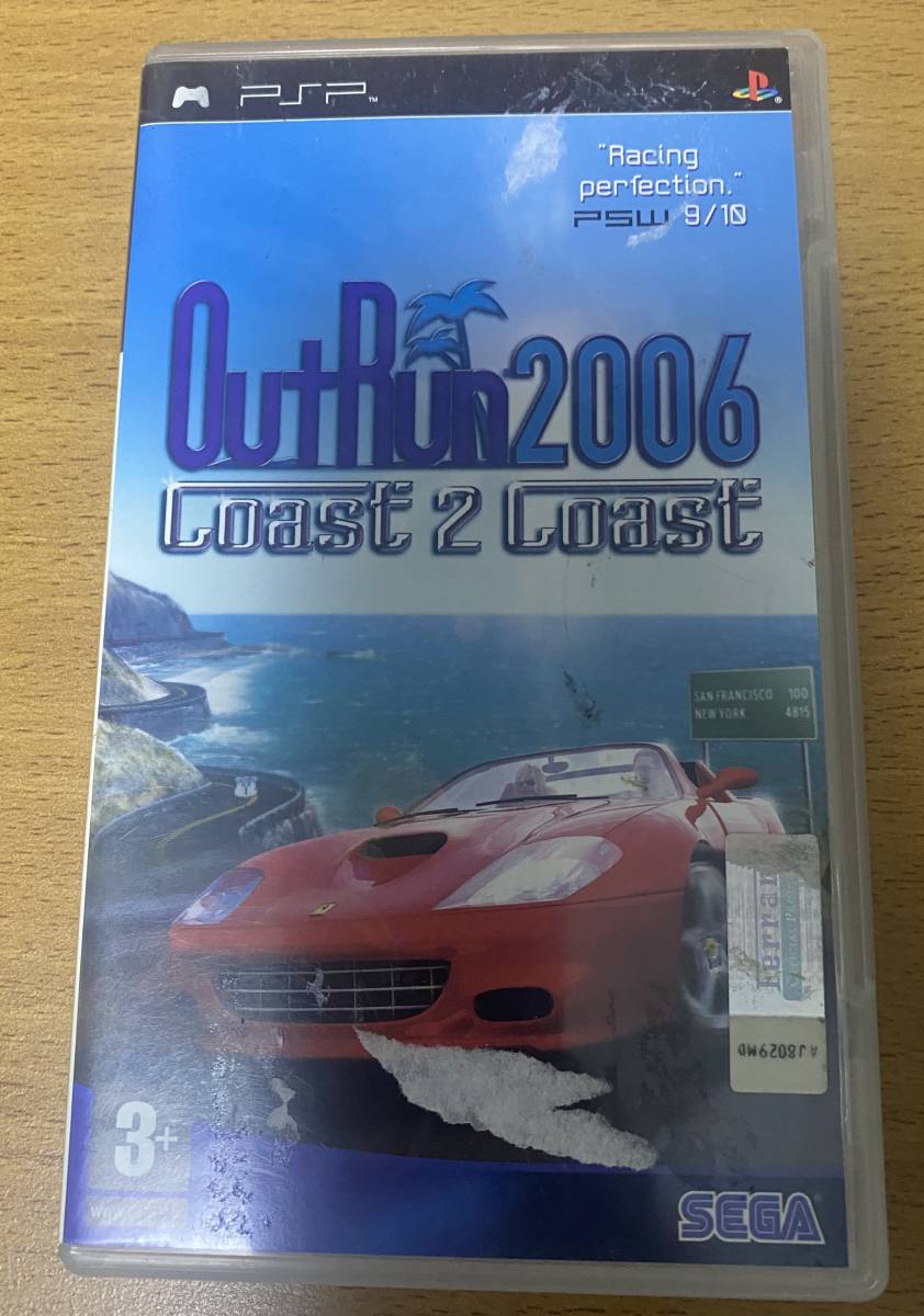 ★海外版★PSP★ OutRun 2006: Coast 2 Coast アウトラン 日本未発売 中古 レア_画像1