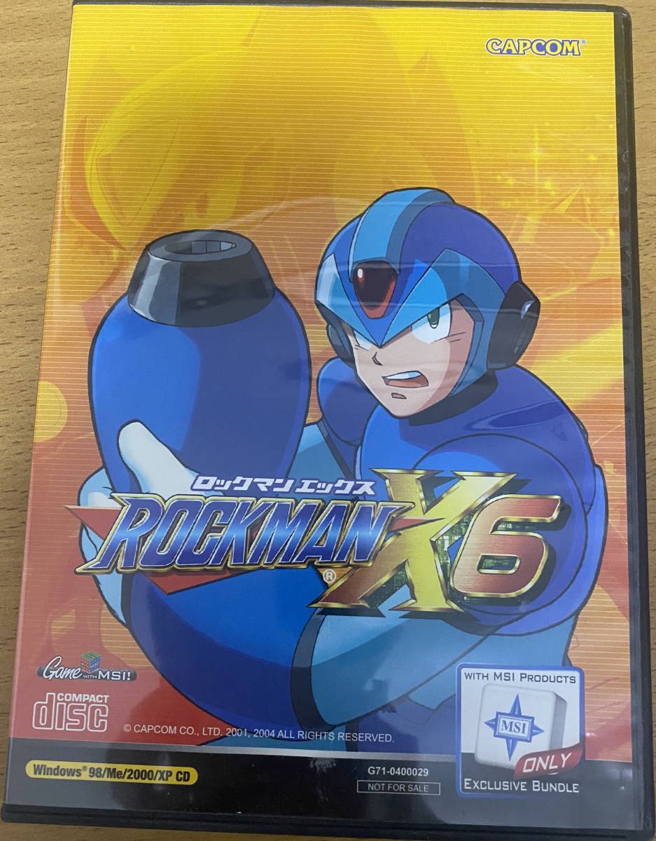 ★PC★海外版・台湾版★ ロックマンX6 正規品 激レア Windows