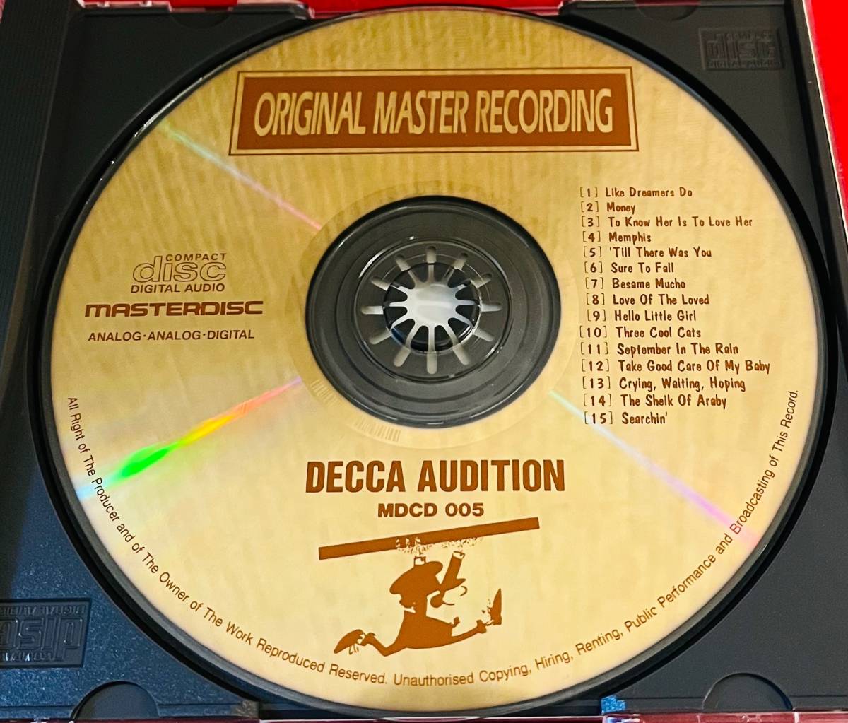 送料無料! 限定24Kゴールド盤!! The Silver Beatles / The Complete Decca Auditions 美品_画像4