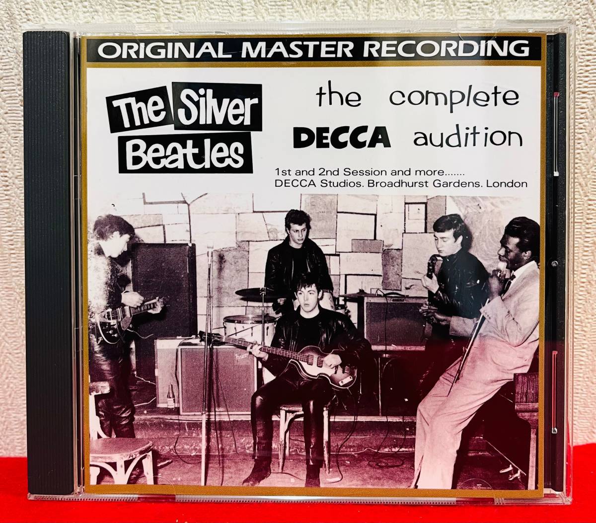 送料無料! 限定24Kゴールド盤!! The Silver Beatles / The Complete Decca Auditions 美品_画像1