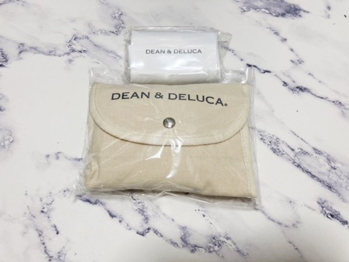 【新品未使用】DEAN&DELUCA ミニマムエコバッグ&ショッピングバッグ