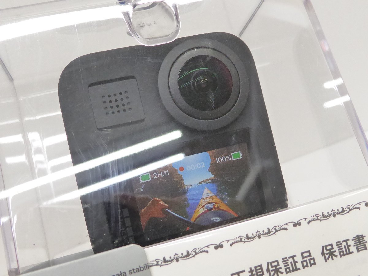 未開封 GoPro MAX CHDHZ-201-FW ウェアラブルカメラ △WK1137_画像7