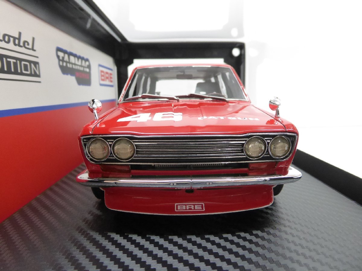 ignition model 1/18 ダイキャストモデル Datsun Bluebird (510) Wagon Red/White 3063 ミニカー △WH3187の画像5