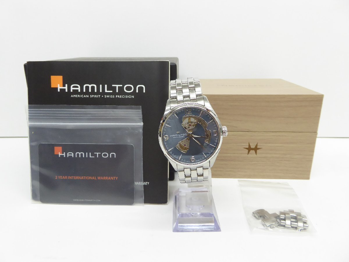 HAMILTON ハミルトン H32705142 自動巻き 腕時計 △WA5849
