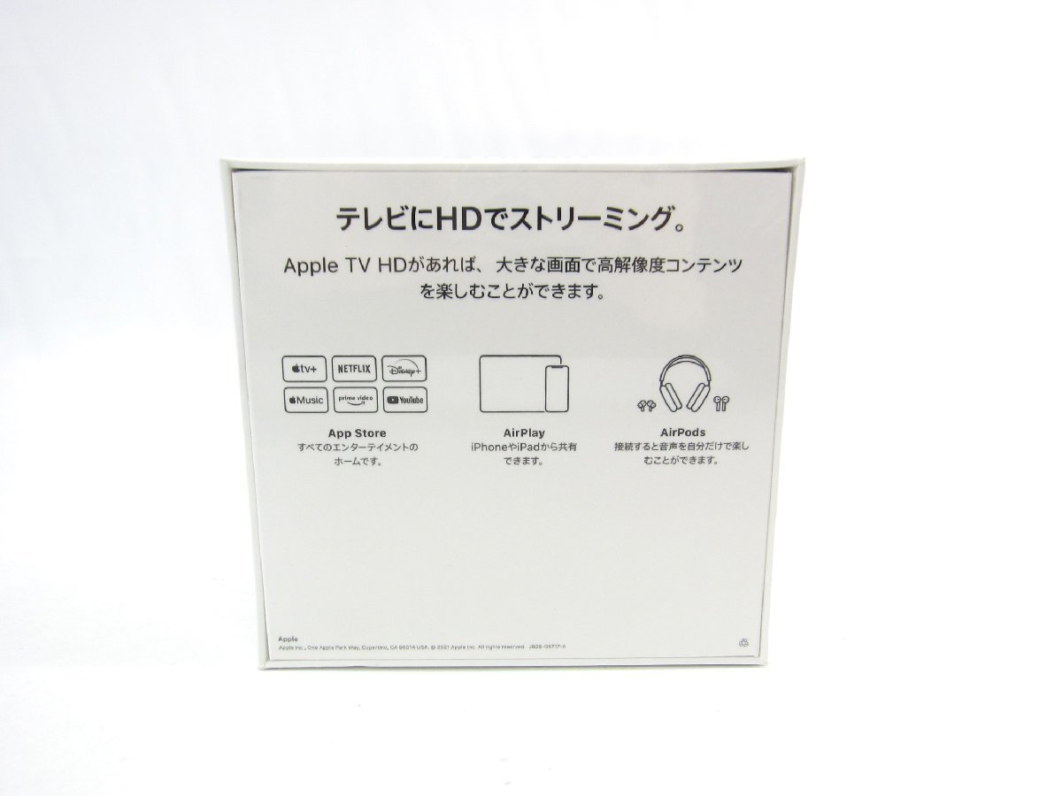 未開封 Apple アップル Apple TV HD 32GB [MHY93J/A] テレビ ストリーミング ∠U1494_画像2