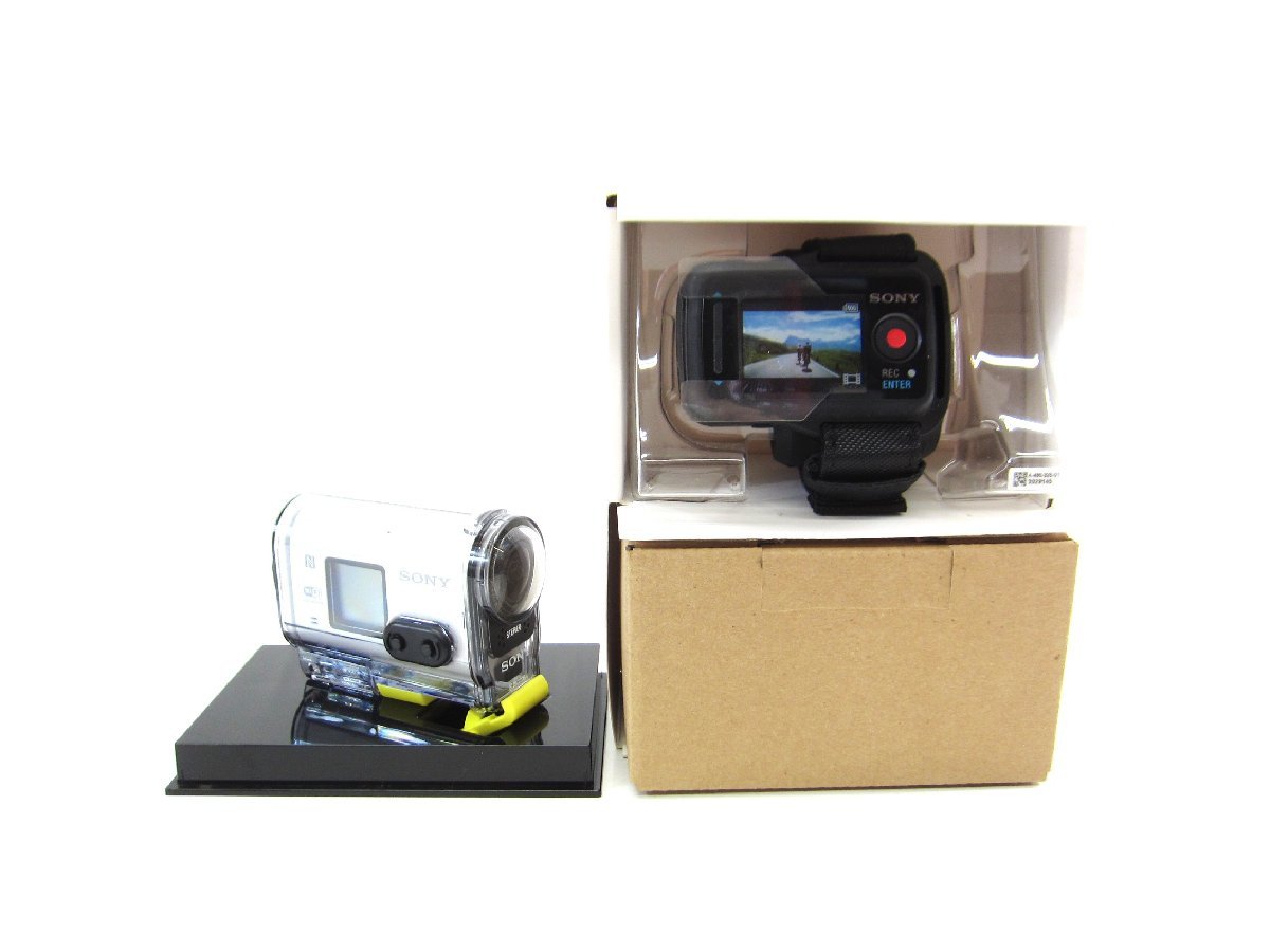 SONY ソニー デジタルビデオカメラ アクションカム デジタルビデオカメラ セット HDR-AS100V/AS100VR ∠U1534_画像2