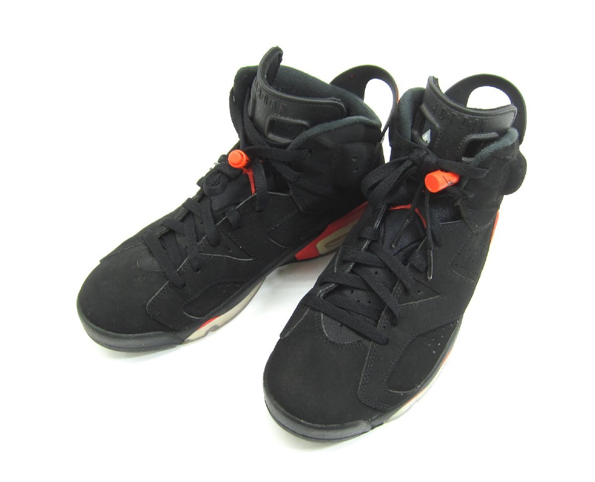 NIKE ナイキ AIR JORDAN 6 RETRO 384664-060 SIZE:US8.5 26.5cm メンズ スニーカー 靴 □UT10642_画像2