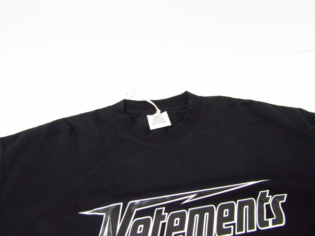 VETEMENTSvetomonHI-SPEED T-SHIRT короткий рукав футболка SIZE:XS _FG6749