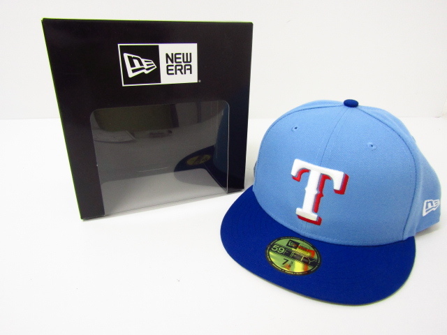 NEW ERA ニューエラ MLB テキサス・レンジャーズ キャップ 帽子 SIZE:7 5/8 60.6cm ⊥CA843