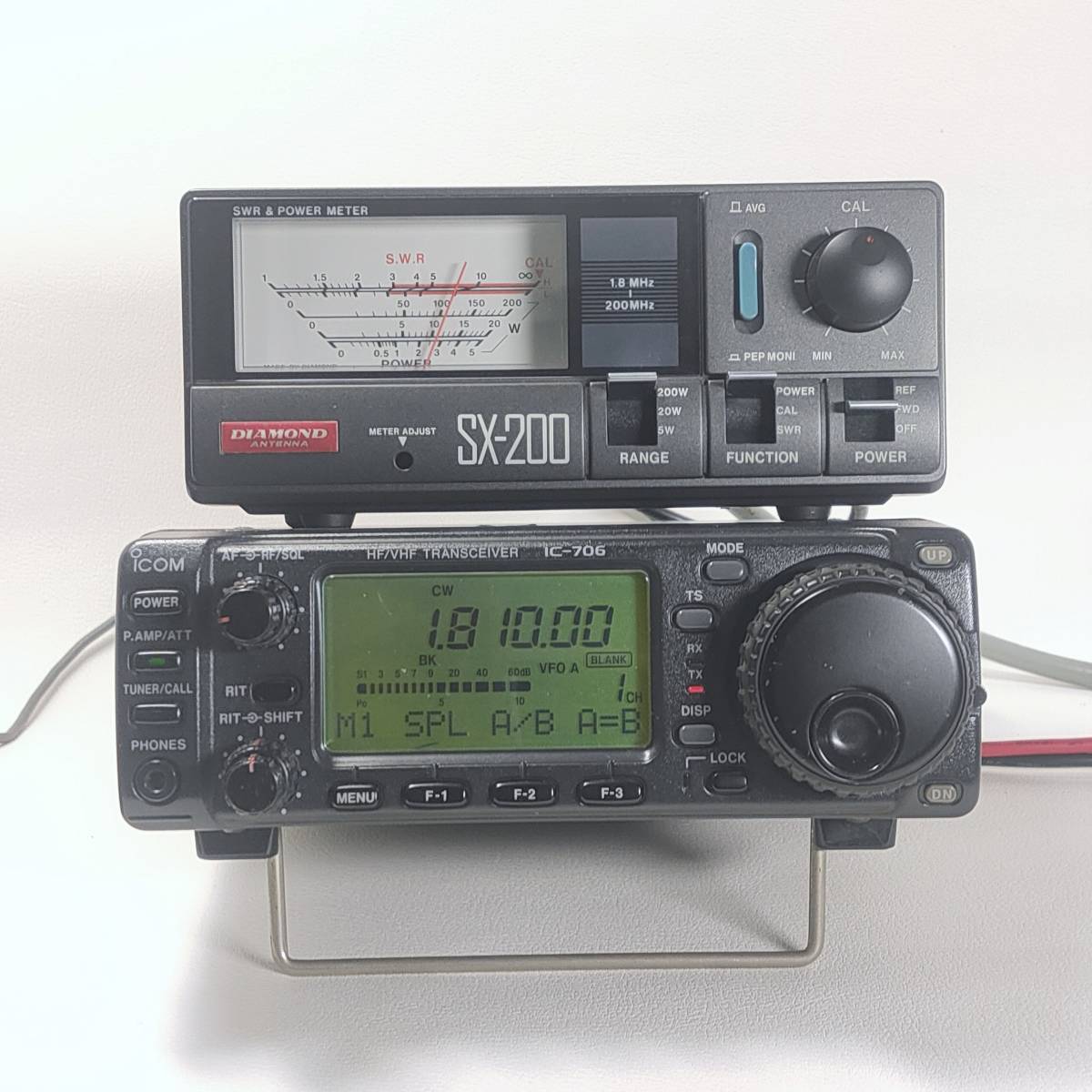 ICOM IC-706 トランシーバー 1.8～144MHzオールモード_画像6