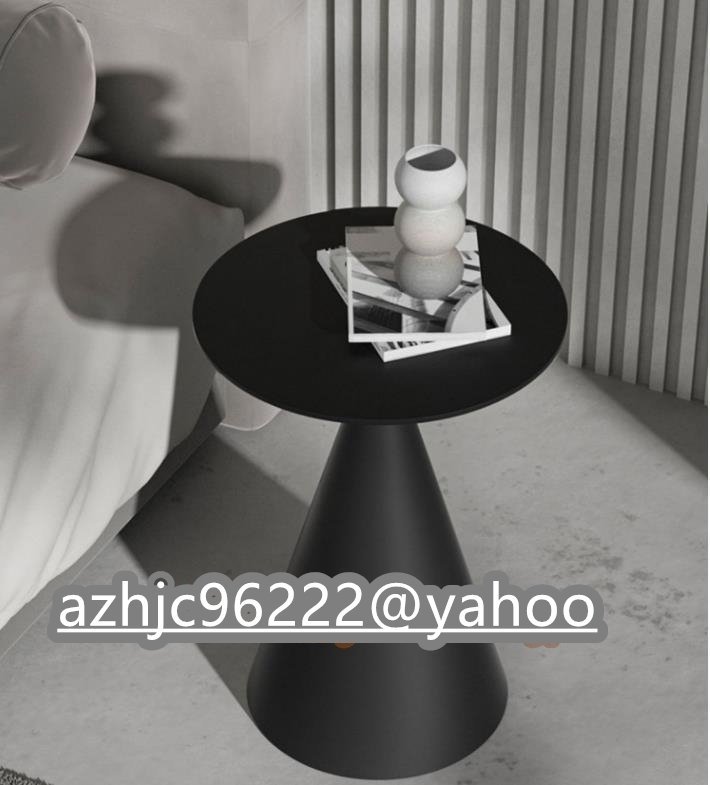 サイドテーブル 家具 コーヒーテーブル リビングテーブル 丸形 スタイリッシュ おしゃれ ソファテーブル_画像1