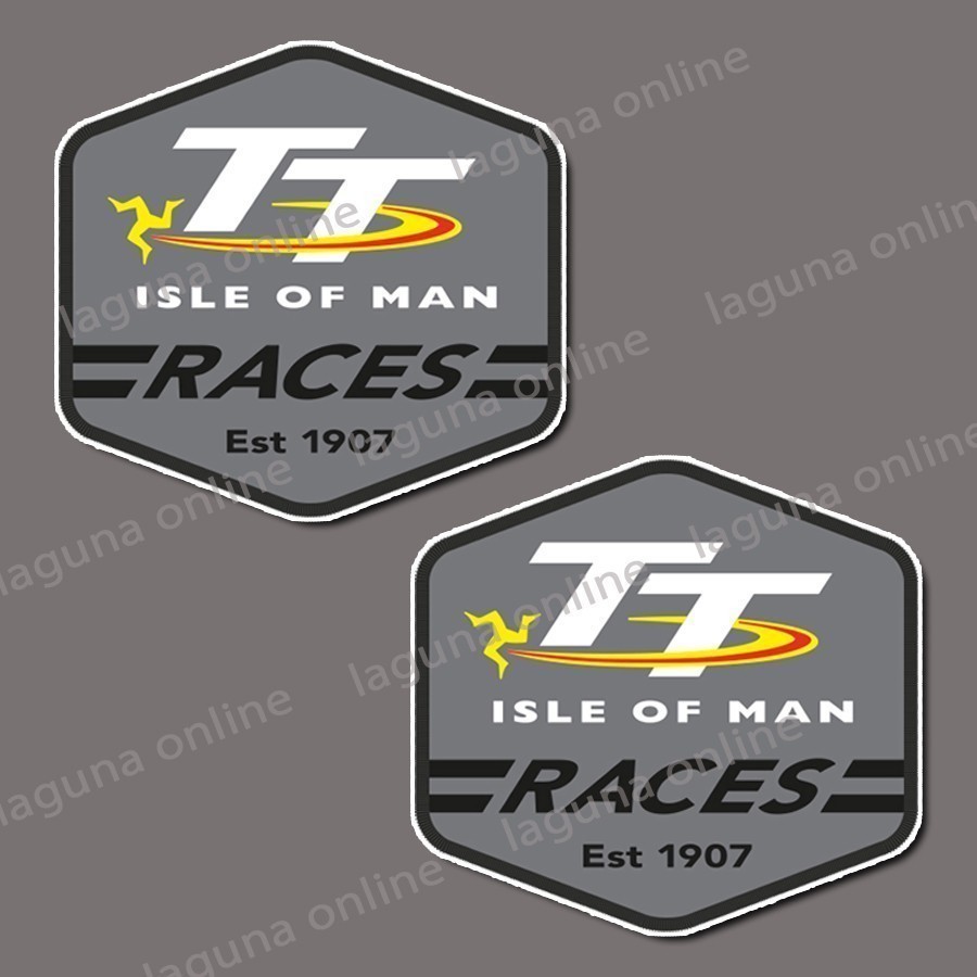 ☆即納☆　isle of man TT　マン島TTレース　ステッカー　デカール　並行輸入 12_画像1