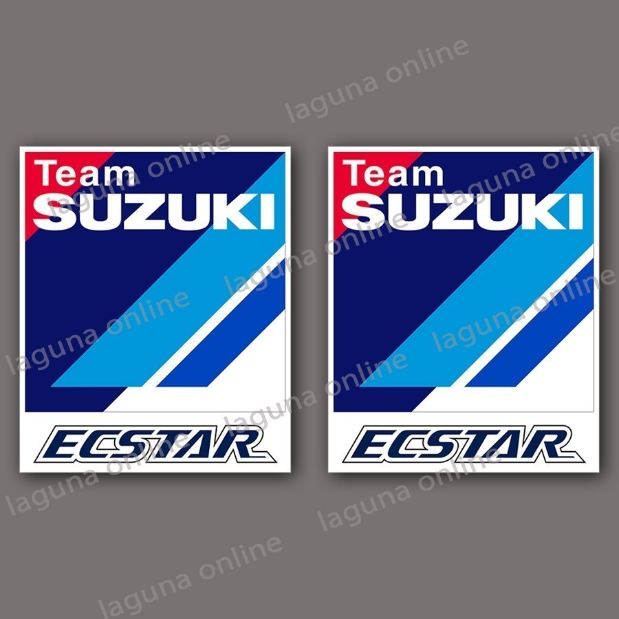 ☆即納☆　Team SUZUKI ECSTAR チームスズキ エクスター　ステッカー　デカール　並行輸入 2_画像1