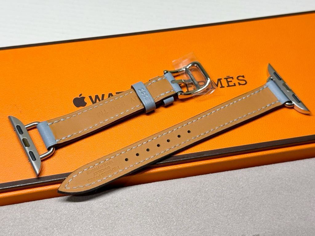 即決 未使用 ブルー ラン アトラージュ Apple watch HERMES 即決 未使用 ブルー ラン アトラージュ Apple watch HERMES