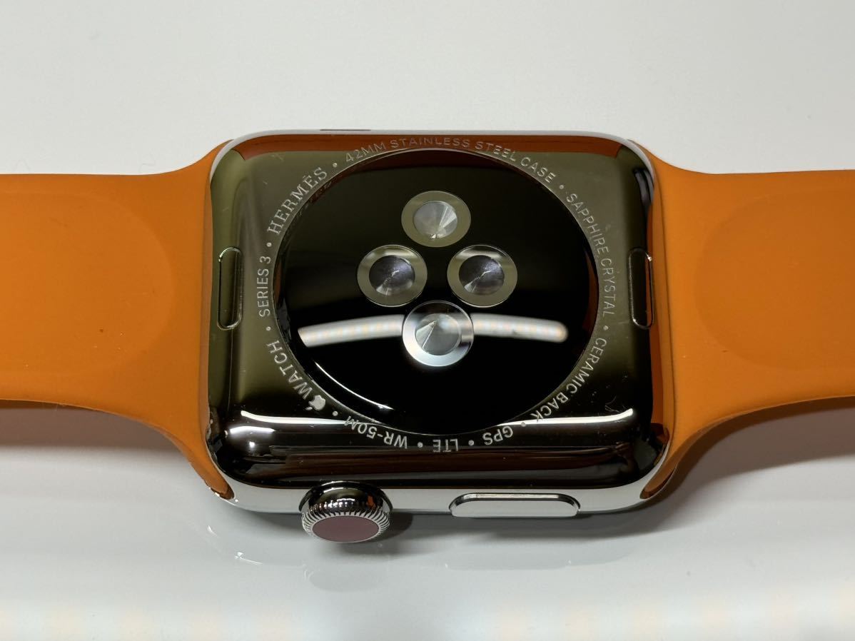 即決 美品 Apple watch HERMES Series3 42mm アップルウォッチ 即決 美品 Apple watch HERMES Series3 42mm アップルウォッチ