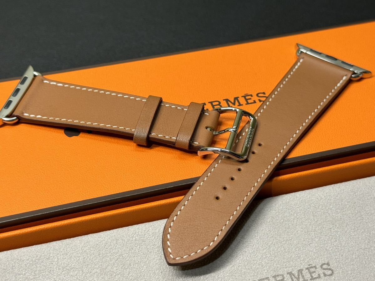 即決 美品 ゴールド Apple watch HERMES エルメス シンプルトゥール