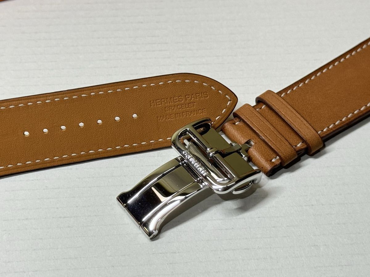 ☆即決 美品 Apple watch HERMES エルメス Dバックル ディプロイアントバックル アップルウォッチ 44mm 45mm フォーヴ 262_画像5