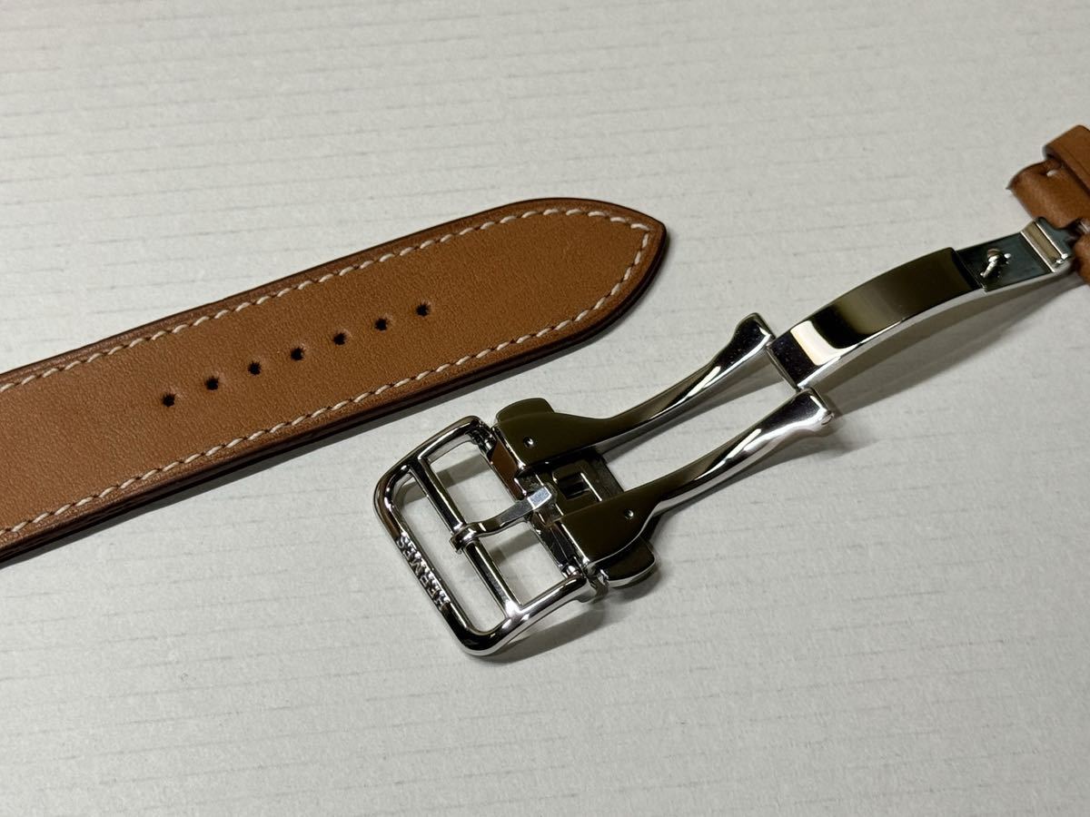 ☆即決 美品 Apple watch HERMES エルメス Dバックル ディプロイアントバックル アップルウォッチ 44mm 45mm フォーヴ 262_画像6