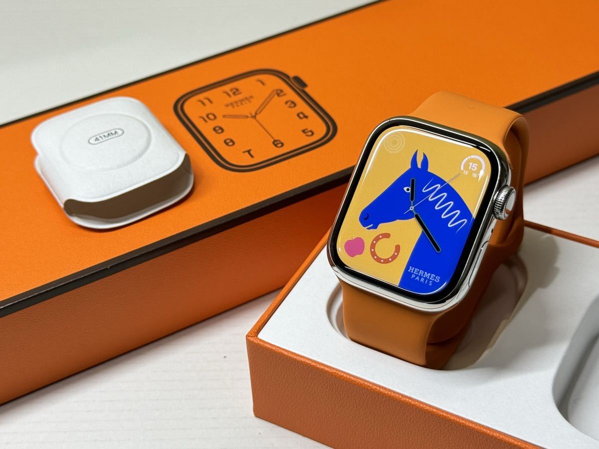 即決 美品 Apple Watch series7 HERMES 41mm アップルウォッチ