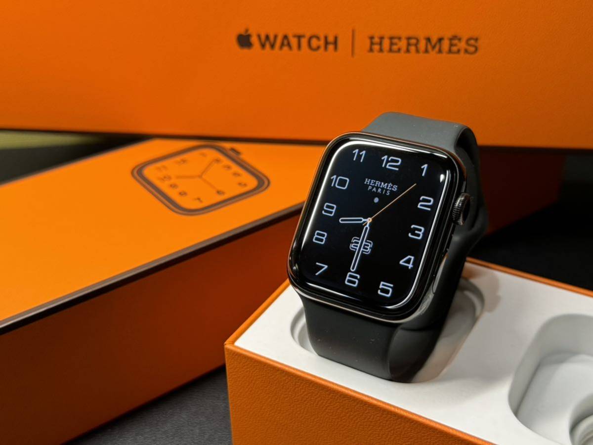 お手入れ簡単♪【HERMES】アップルウォッチ6色 Apple Watch HERMES series6/44mm エルメス