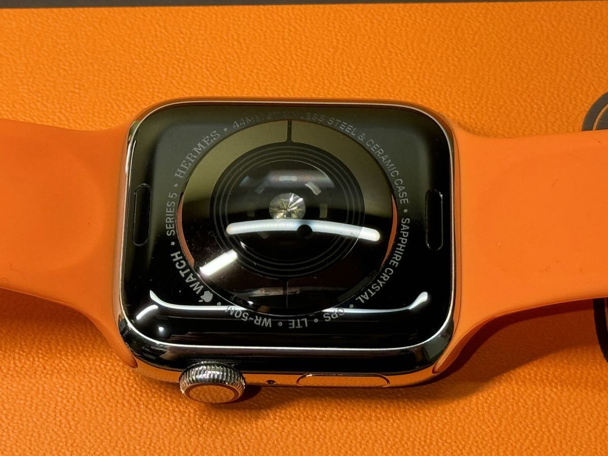☆即決 Apple watch エルメス シリーズ5 アップルウォッチ HERMES Series5 44mm 心電図 ステンレス GPS+Cellular 352_画像7
