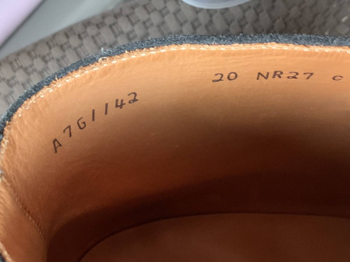 リーガル　NR24　スエードチャッカブーツ　靴　27㎝　used 美品_画像5
