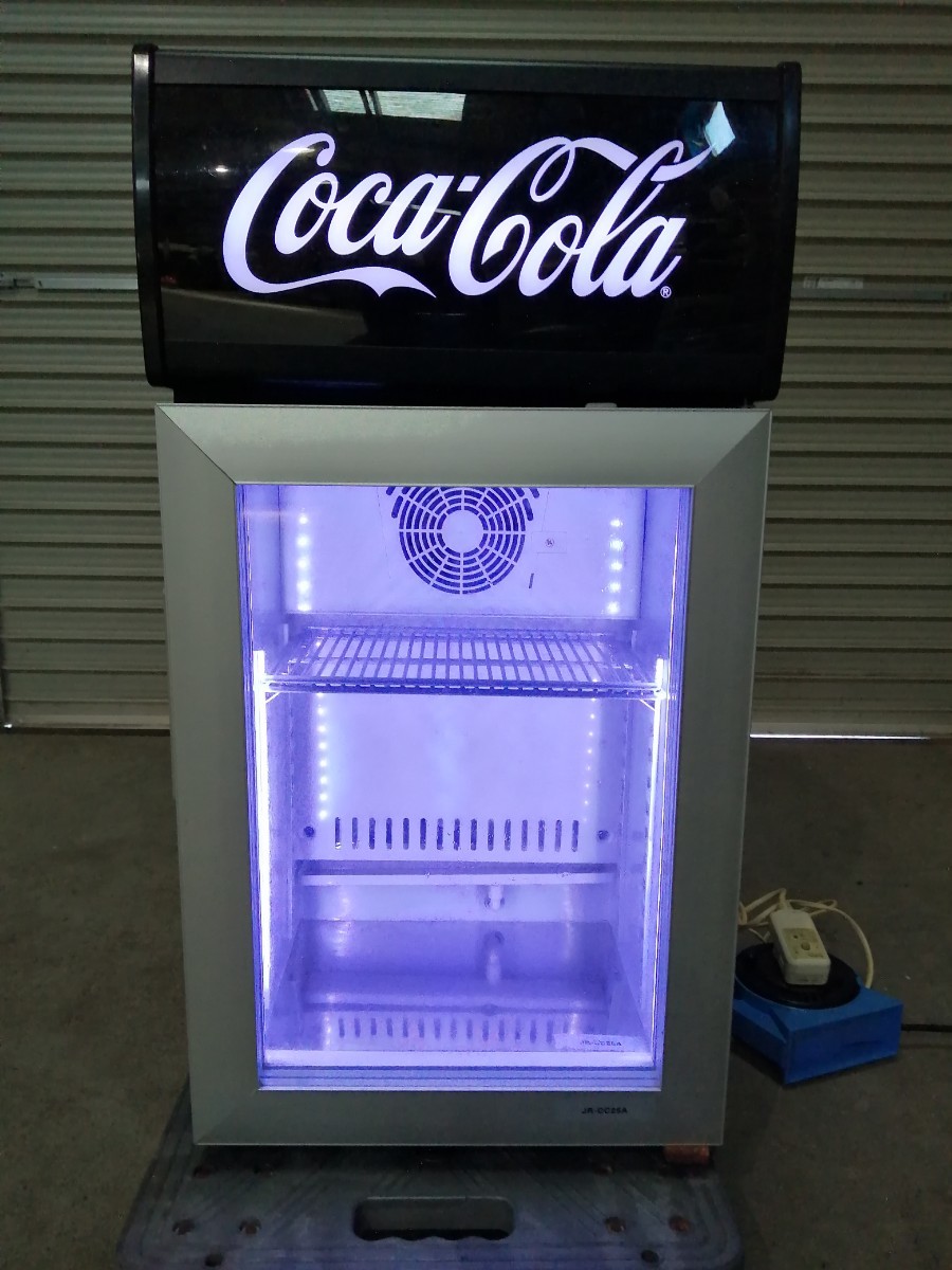 ☆Haier ハイアール 冷蔵ショーケース JR-CC25A 25L 室内用 2010年製 コカ・コーラ 動作確認済み 中古 直接引き取り歓迎 _画像5