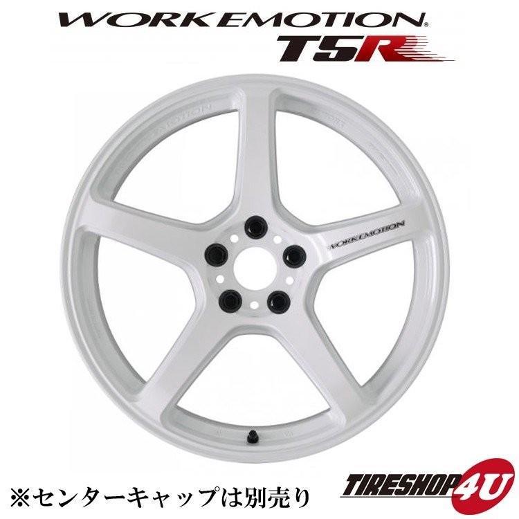 WORK EMOTION T5R 17インチ 17x7.0J 5/114.3 +48 ICW アイスホワイト 新品ホイール1本価格_画像1