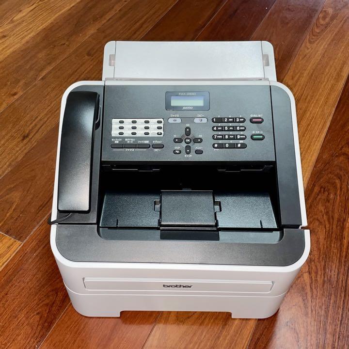 完全未開封未使用品♪ブラザージャスティオA4モノクロレーザーFAX複合機♪FAX-2840 安くてすいません♪発送は１１月１７日前後から_画像3