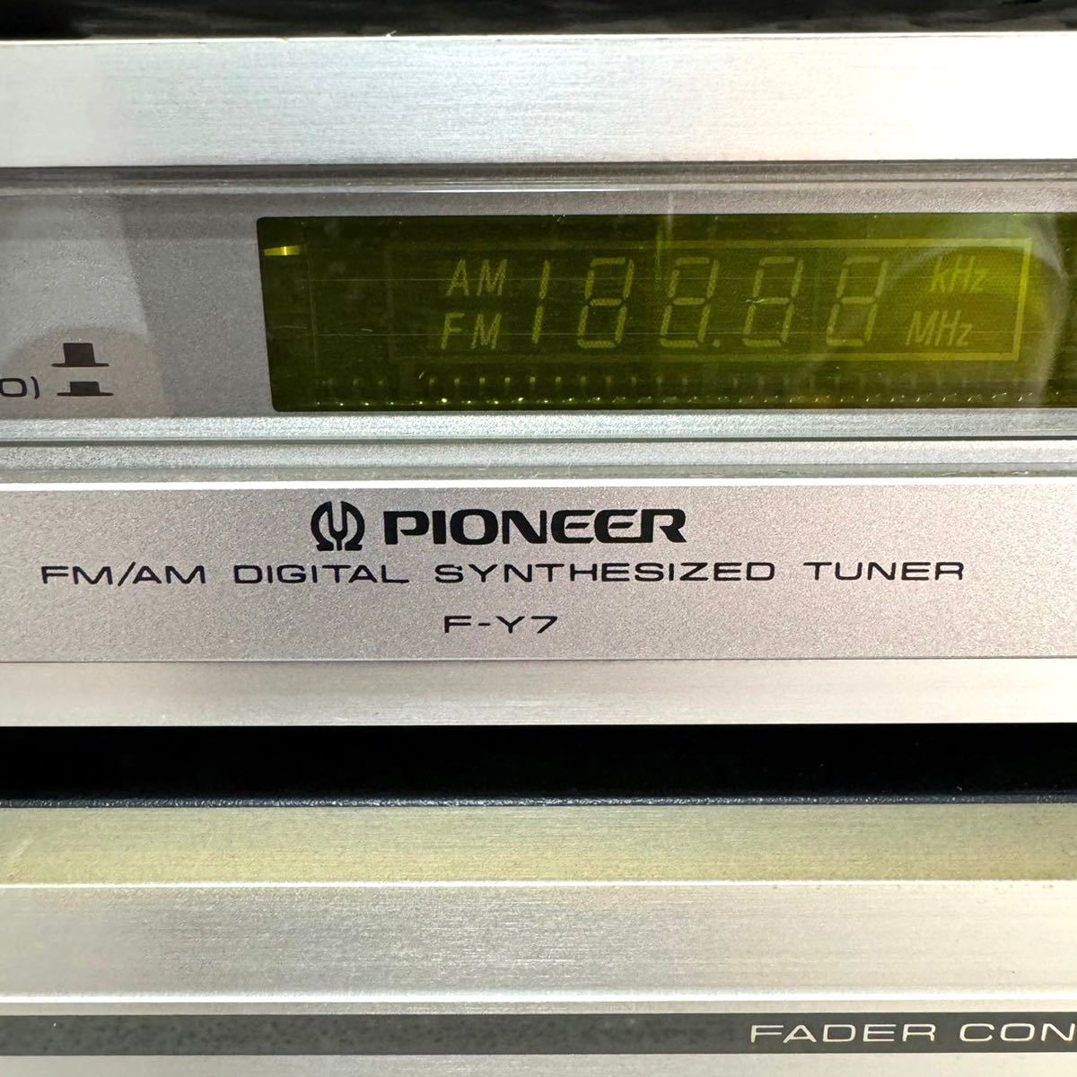 【通電確認済】Pioneer　パイオニア　PL-Y7/DT-100/F-Y5/CA-Y7/A-Y5/CT-Y8W　オーディオ6点まとめ_画像4