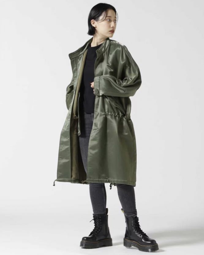 RhodolirioN M-65 Mod's Coat rodolili on Nepenthes origin Beams Boy ba year Needles Needles military jacket coat 