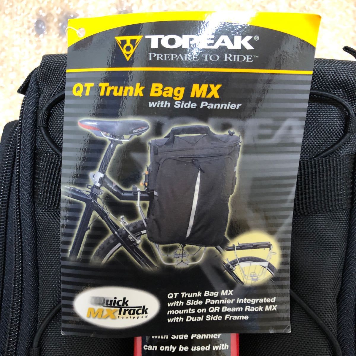 【179未使用】 トピーク TOPEAK QT トランクバッグ MX 自転車 リアバッグ カメラケース_画像8