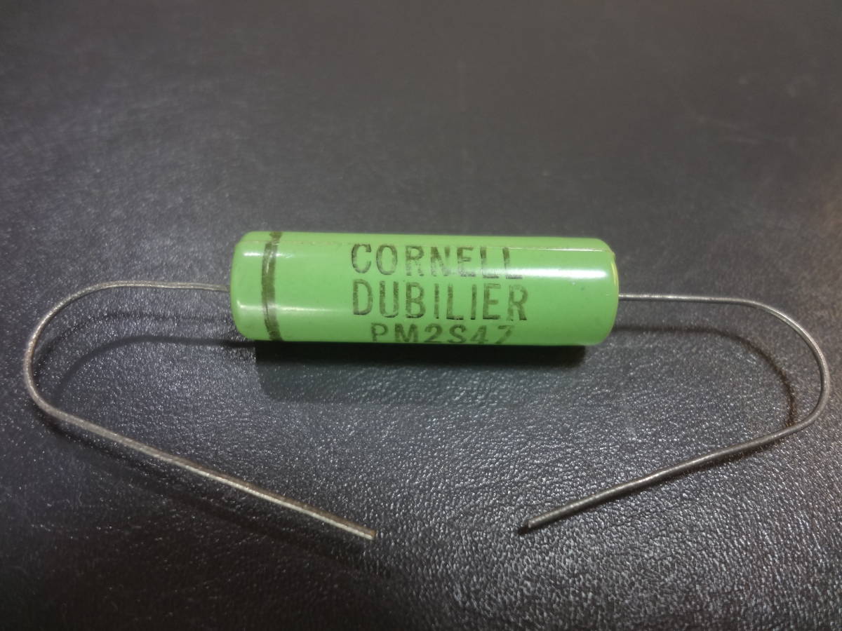 Vintage CORNELL-DUBILIER 0.047μF 200V PM GREENIE плёнка конденсатор не использовался товар 