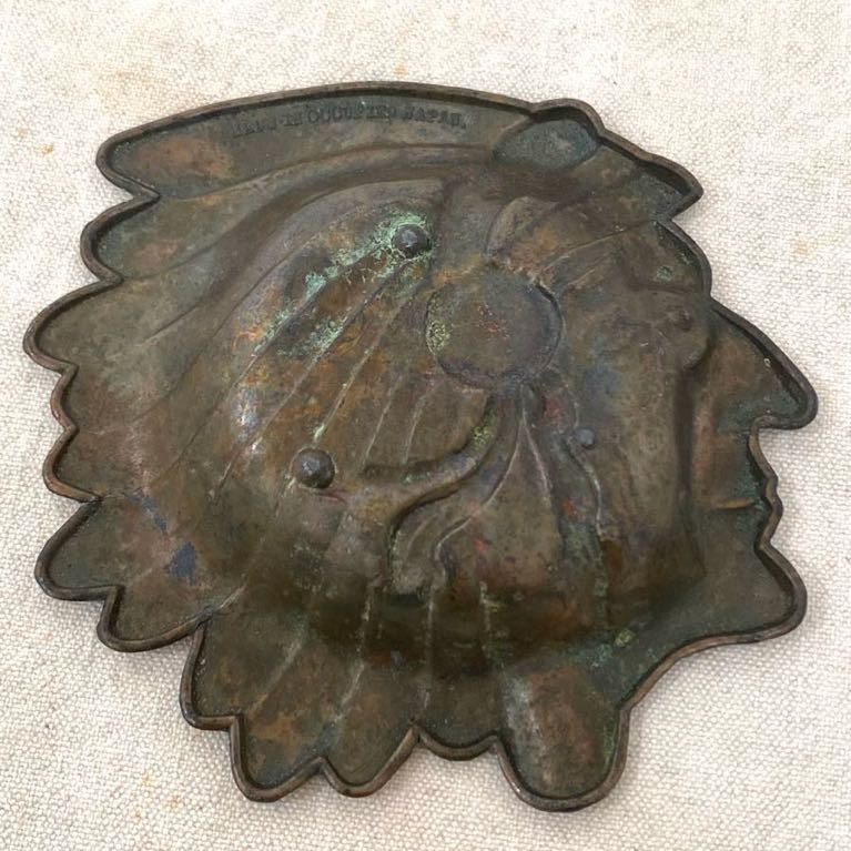インディアン ネイティブアメリカン アッシュトレー トレイ 灰皿 タバコ 古道具 アンティーク US 古着 ヴィンテージ の画像5