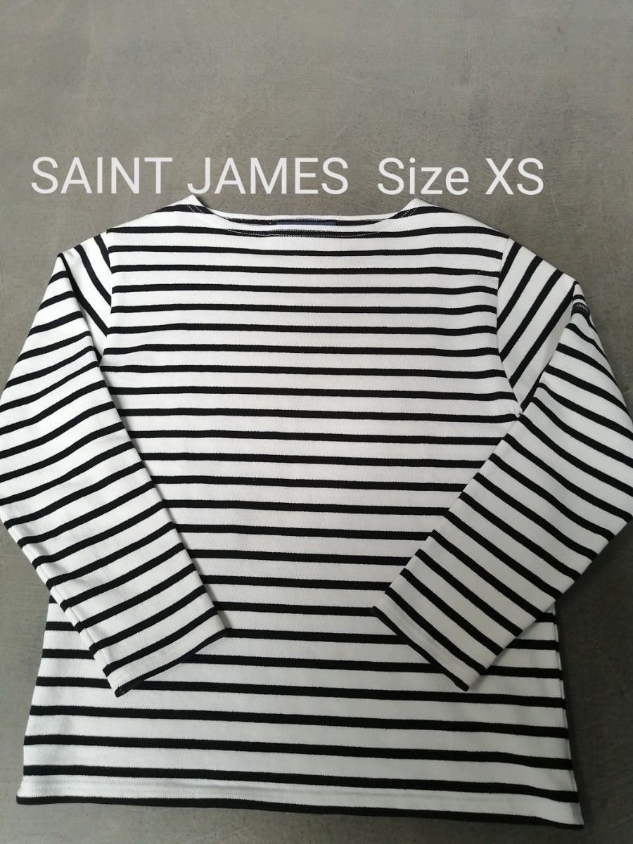 SAINT JAMES セントジェームス バスクシャツ 長袖カットソー　サイズXS T1 ボートネック