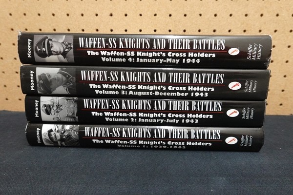 B00/洋書■Waffen-SS Knights and their Battles 1～4巻 武装親衛隊員と戦い 騎士鉄十字章 ナチス