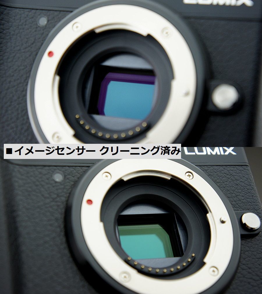 【センサークリーニング+純正バッテリー2個付き】極美品 Panasonic LUMIX GX7 Mark III 高精細ファインダー搭載【取説+元箱+安心返金保証】_画像8