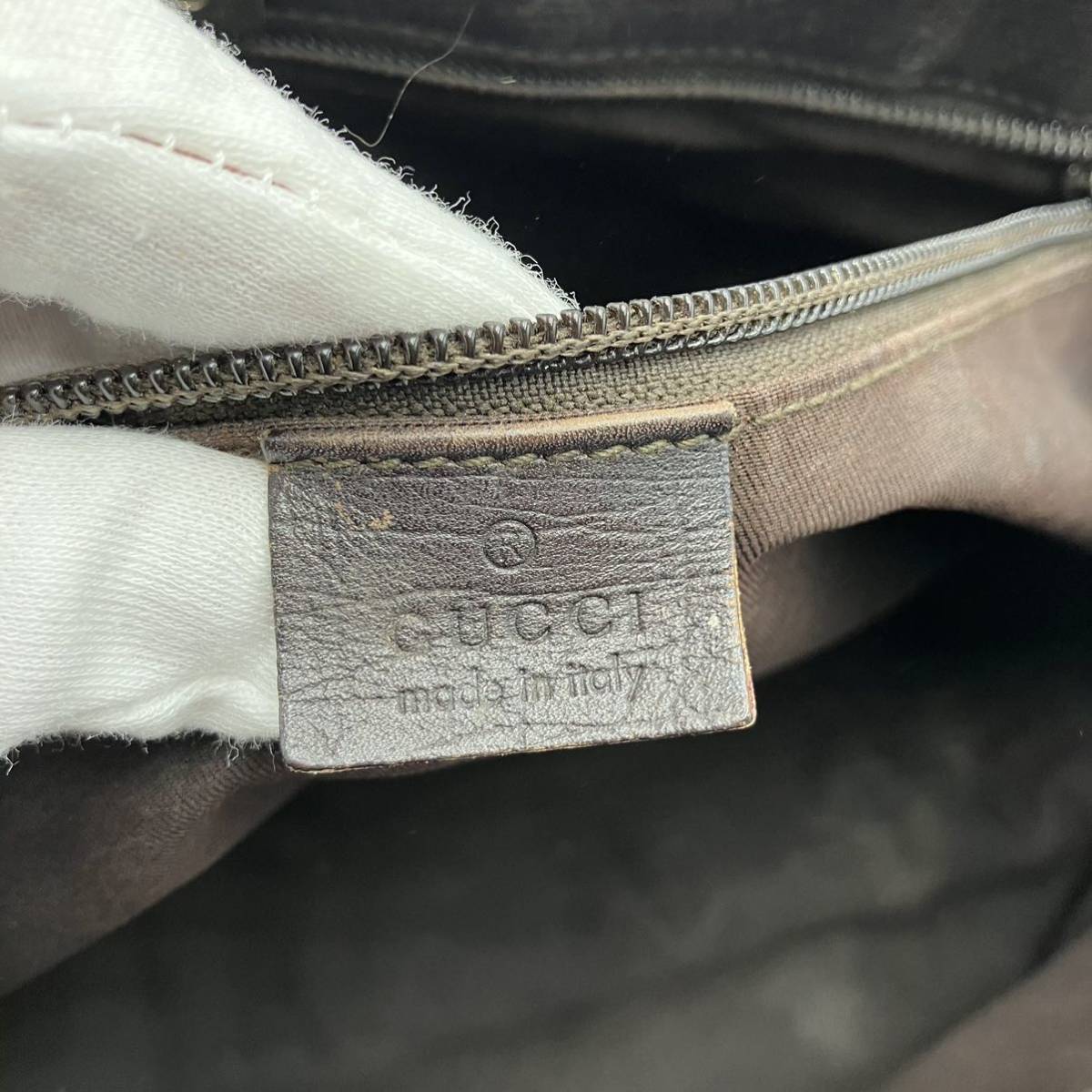 1円【至高の逸品】GUCCI グッチ GGスプリーム トートバッグ ハンド ショルダー GG柄 PVCレザー 革 肩掛け A4 メンズ レディース ビジネス_画像9