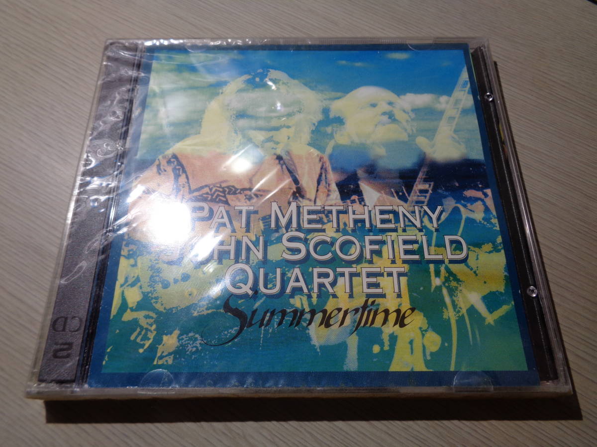 未開封/パット・メセニー,ジョン・スコフィールド,PAT METHENY-JOHN SCOFIELD QUARTET/SUMMERTIME(ITALY/FTCD 0062/63 SEALED NEW 2CD_画像1