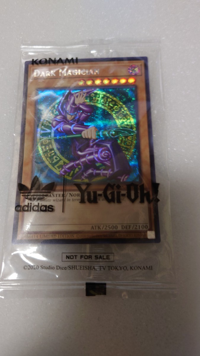 遊戯王 adidas ADI2000 YUGI’S WORLD カードのみ ブラックマジシャン adidasブラックマジシャン