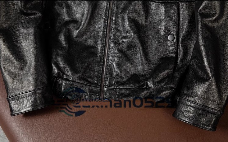 メンズ 革ジャン 最上級 牛革 レザージャケット バイクウエア オートバイ ライダース フード付き ブルゾン 本革 S~4XL_画像5