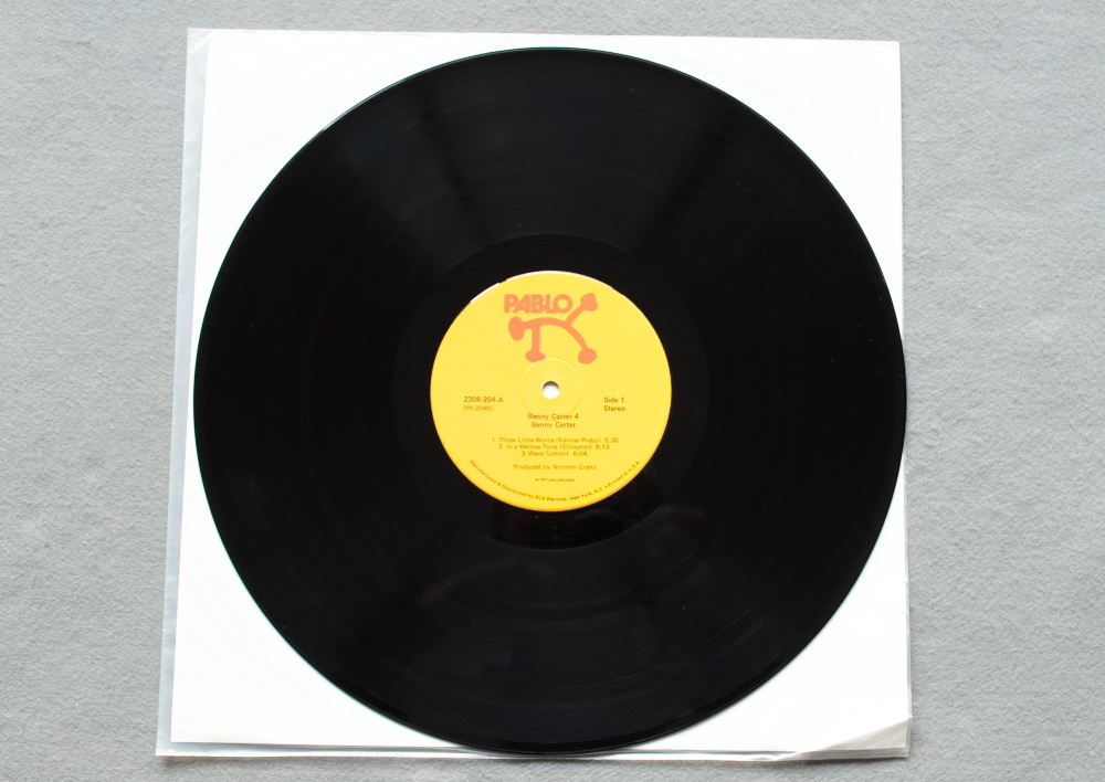 【 Pablo ・オリジナル盤 】★ Montreux '77 ・Benny Carter 4　 / Pablo Records　2308-204　 中古品 ★　_画像5