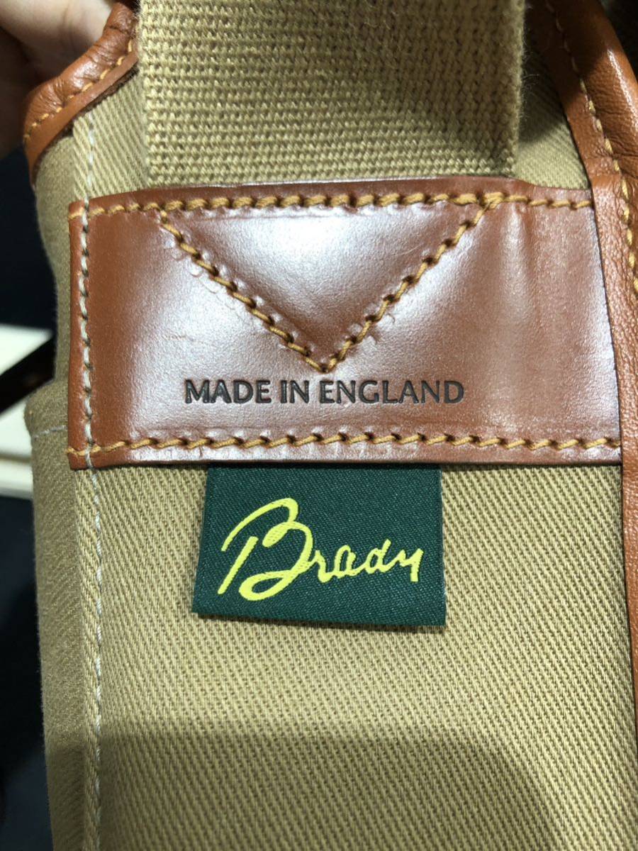 Brady 】ショルダーバッグ ブレディ MADE ENGLAND CML 無地 STOUR