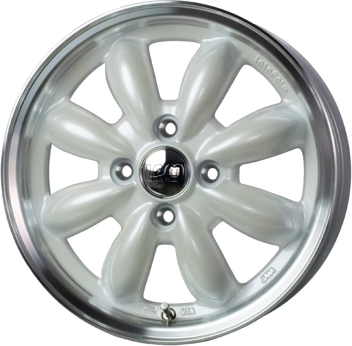 新品 ノート オーラ 195/65R15 BS BLIZZAK VRX3 ララパーム カップ2 15インチ 5.5J +45 4/100 スタッドレス タイヤ ホイール セット 4本_画像3