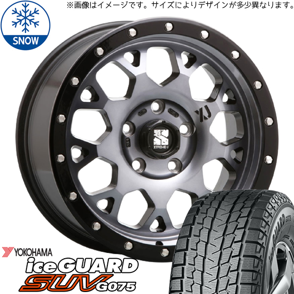 新品 スズキ ジムニー 6.50R16 6PR 16インチ ヨコハマ アイスガード G075 MLJ XTREME-J XJ04 スタッドレス タイヤ ホイール セット 4本_画像1