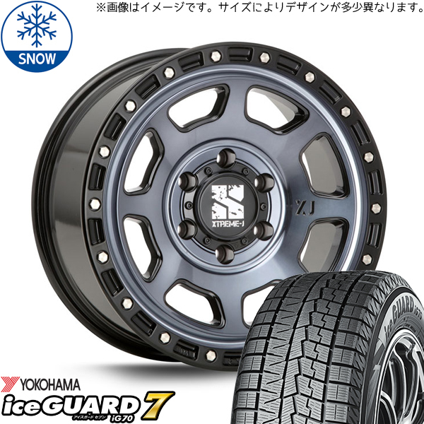 新品 エブリィワゴン バモス 155/70R13 13インチ ヨコハマ アイスガード 7 MLJ XTREME-J XJ07 スタッドレス タイヤ ホイール セット 4本_画像1