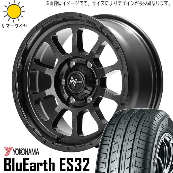 新品 スペーシアギア ハイゼット 155/65R14 14インチ ヨコハマ ES32 M10 パーシング 4.5J +45 4/100 サマータイヤ ホイール 4本SET_画像1