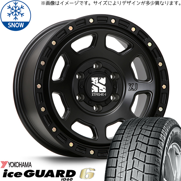 新品 エクストレイル 215/65R16 16インチ ヨコハマ アイスガード 6 MLJ XTREME-J XJ07 スタッドレス タイヤ ホイール セット 4本_画像1