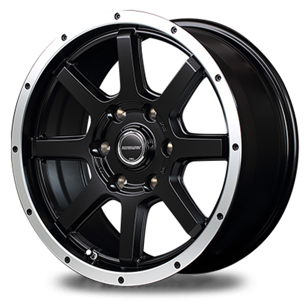 新品 スズキ ジムニー 6.50R16 6PR ヨコハマ ジオランダー X-MT G005 WF-8 16インチ 5.5J +22 5/139.7 サマータイヤ ホイール 4本SET_画像2